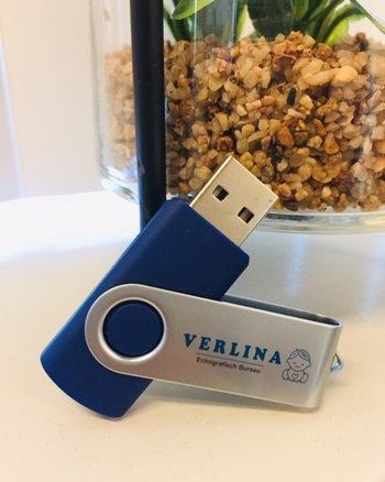 Beeldmateriaal op USB.